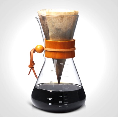 分享壶2015 咖啡分享壶 美式手冲滴漏式咖啡壶 原木手柄家用套装