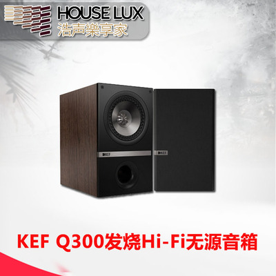 KEF Q300发烧HIFI同轴无源2.0书架前置高保真家庭影院音响音箱