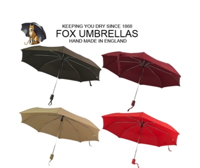 日本代购FOX UMBRELLAS 英国手工王室折伞折叠雨伞 TEL6 现货