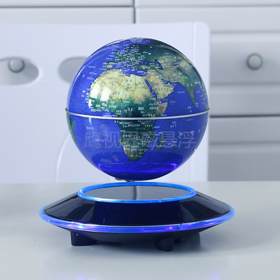 包邮正品磁悬浮地球仪自转6寸办公室桌摆件创意工艺品礼品