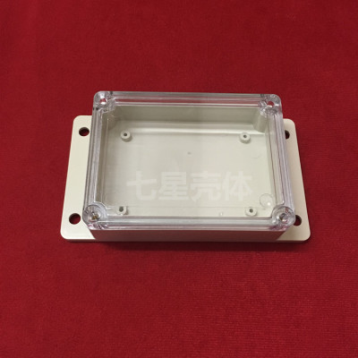 塑料防水盒户外监控接线壳子ABS外壳透明盖型号F8-T尺寸150*85*35