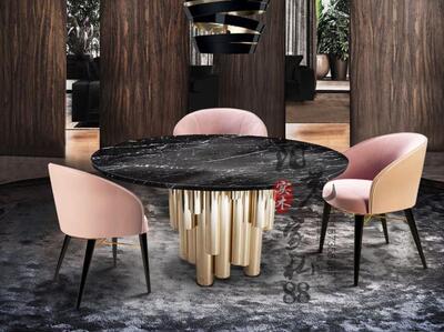 新款定制欧式客厅餐椅简约休闲实木餐椅现代新古典咖啡厅餐椅书椅