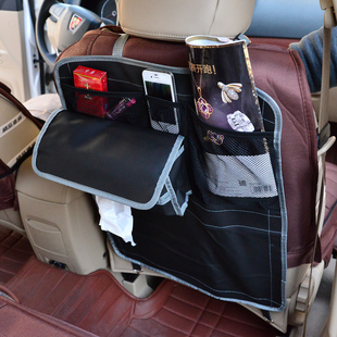 SEIWA 椅背置物袋/纸巾盒/收纳袋 防止座椅污垢/座椅防污布W685