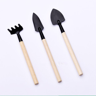 日式多肉园艺工具三件套组合铲锹耙园林用具多肉植物专用种花必备