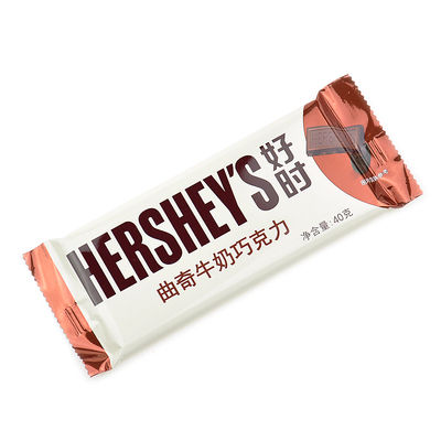 结婚糖果HERSHEY’S/好时排块牛奶巧克力40g休闲零食品小包装