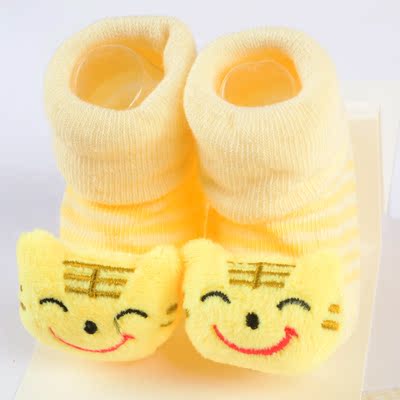 0-1岁宝宝袜子婴儿地板鞋地板袜卡通袜新生儿初生儿袜子婴幼儿
