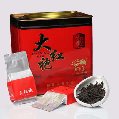 大红袍 武夷岩茶 浓香型 罐装茶叶500g特级正品乌龙茶 包邮御龙岩