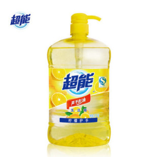 超能离子去油洗洁精(柠檬护手)1.5kg1瓶清洁剂天然