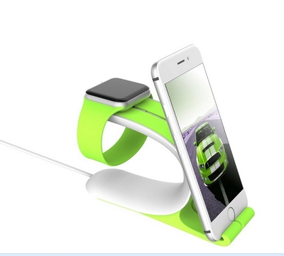 促销Apple Watch苹果手表充电底座桌面支架 iPhone6splus手机支架