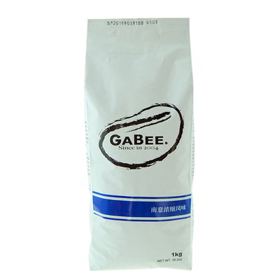 大师精选GABEE南意式浓缩咖啡豆精品咖啡可代磨粉中深度烘焙1kg