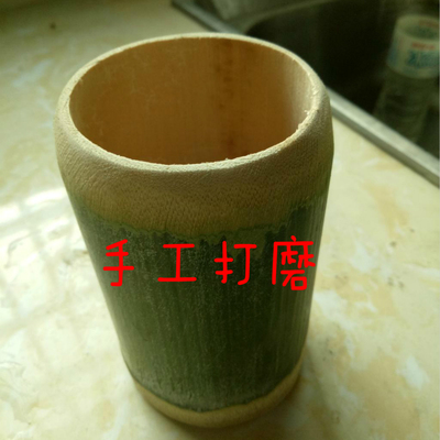 竹制品创意茶具竹筒杯天然纯手工竹杯子竹水杯复古竹筒饭竹碗成人