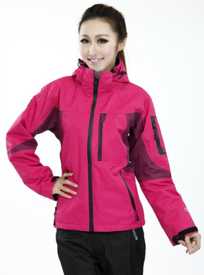 户外冲锋衣三层压胶两件套女士款三合一保暖防风水登山滑雪服西藏
