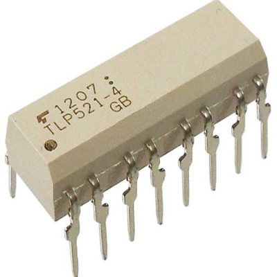 tlp521-4gb光耦芯片DIP16 Toshiba/东芝 TLP521-4贴片 散新
