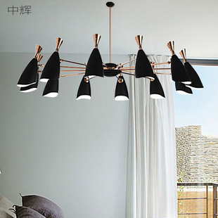 北欧后现代简约吊灯客厅餐厅卧室吊灯设计师创意个性样板房灯饰