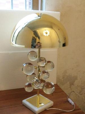 利和2017后现代搭配创意水晶台灯设计师样板房会所别墅卧室装饰灯