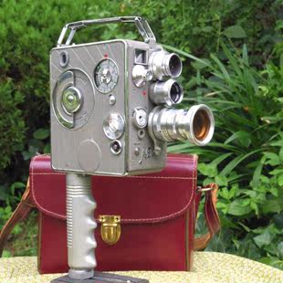 德国Nizo 8毫米/8mm电影摄影机工业钢铁老物件古董相机收藏西洋货