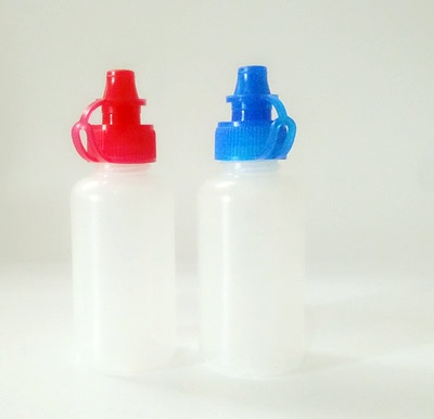 特价连盖30ml塑料瓶ph余氯试剂瓶酚酞试剂瓶带刻度防漏滴瓶小油瓶