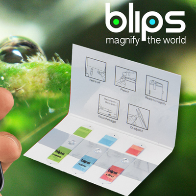 意大利代购Blips手机外置镜头 手机秒变显微镜 支持手机平板设备